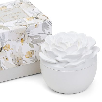 GREENSWET Flower G Scented Candle - White Tea