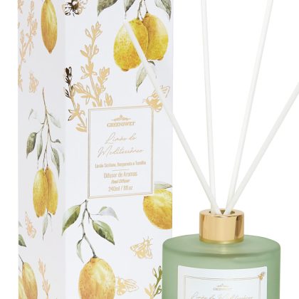 GREENSWET Difusor Aroma Mediterráneo Limón 240ml