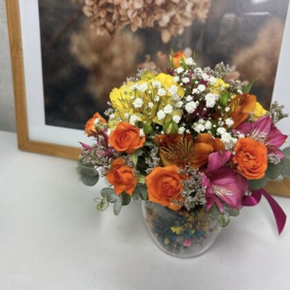 Caneca Encanto com Flores Mistas