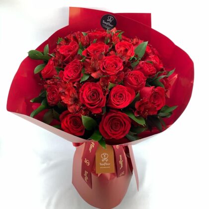 Buquê Luxo 25 Rosas