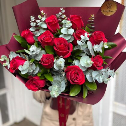 Buquê Elegance 12 Rosas